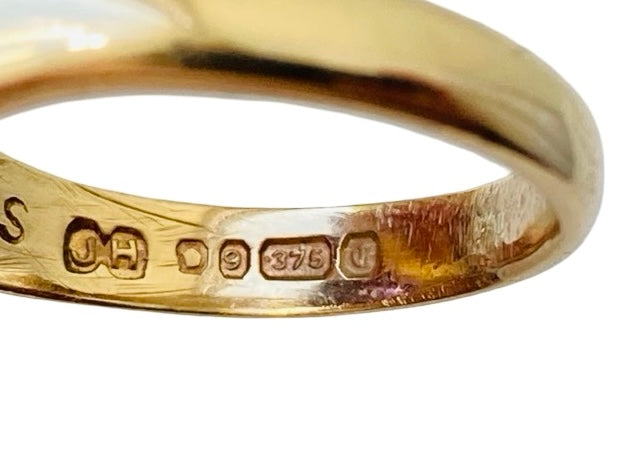 Vintage 9ct Gold Amethyst Ring