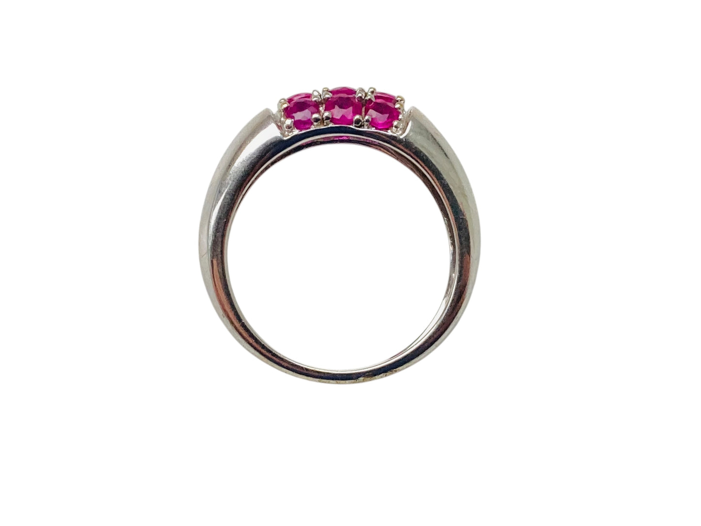 9ct Gold Pink Ruby Ring