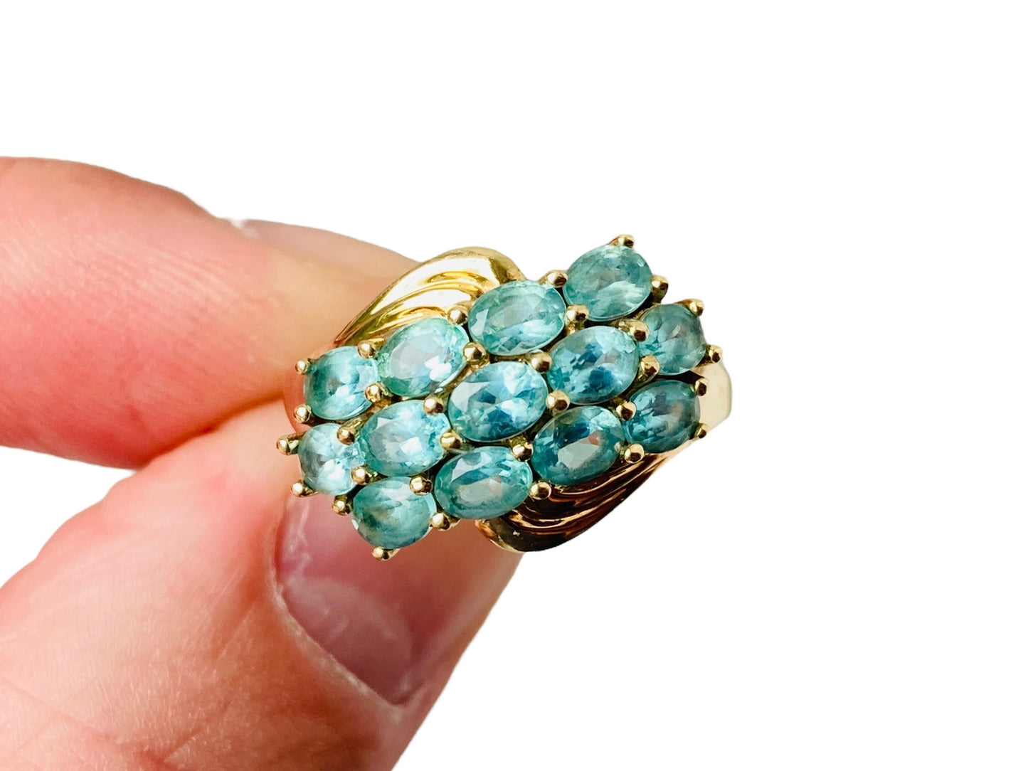 9ct Gold Apatite Ring
