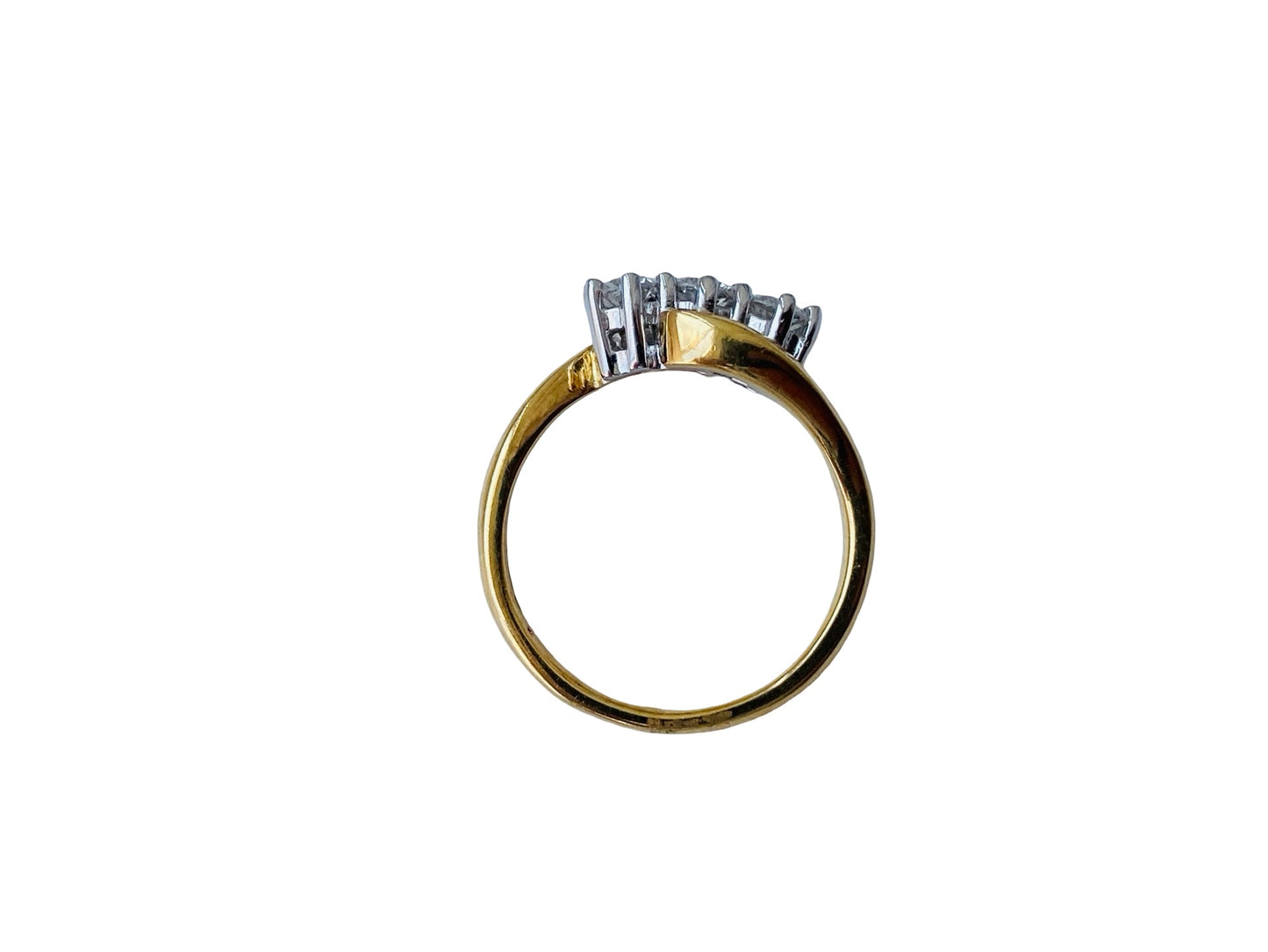 18ct Gold Three-Stone Diamond Ring