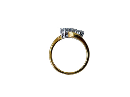 18ct Gold Three-Stone Diamond Ring