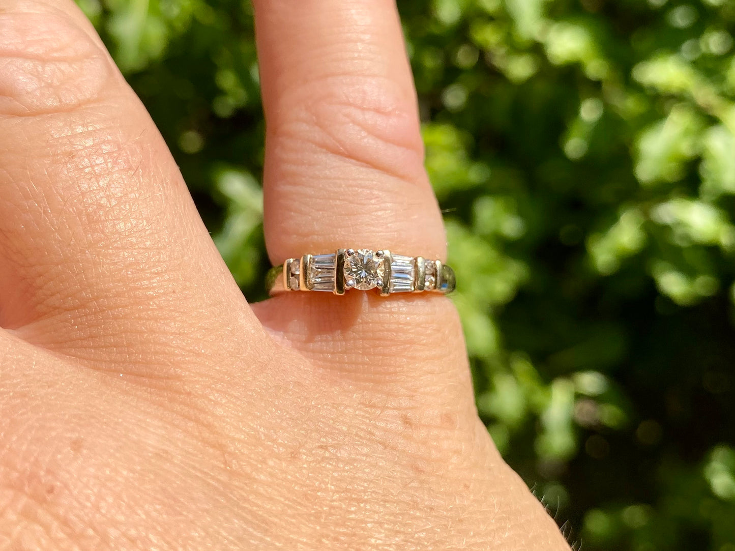 9ct Gold 0.45ct Diamond Ring