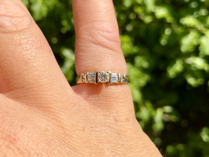 9ct Gold 0.45ct Diamond Ring