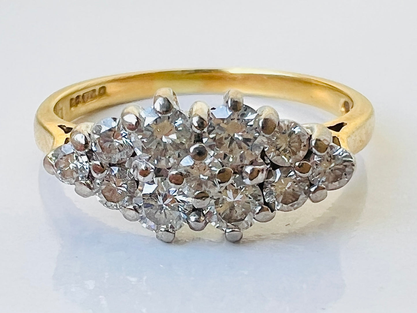 Vintage 18ct Gold Diamond Ring