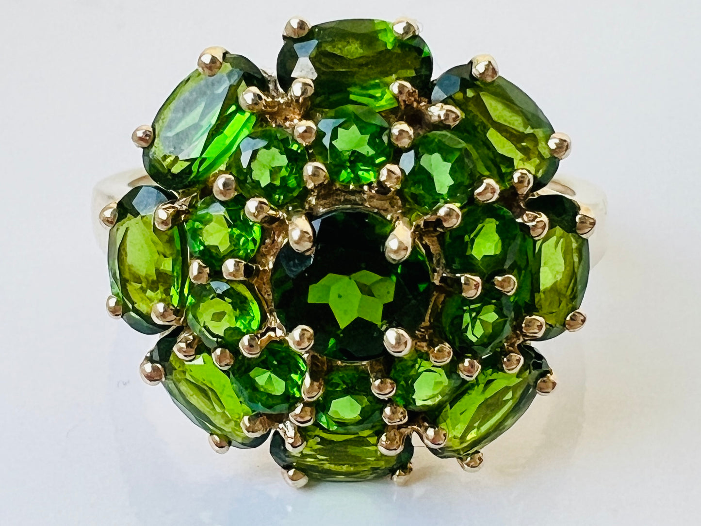 9ct Gold Diopside Ring