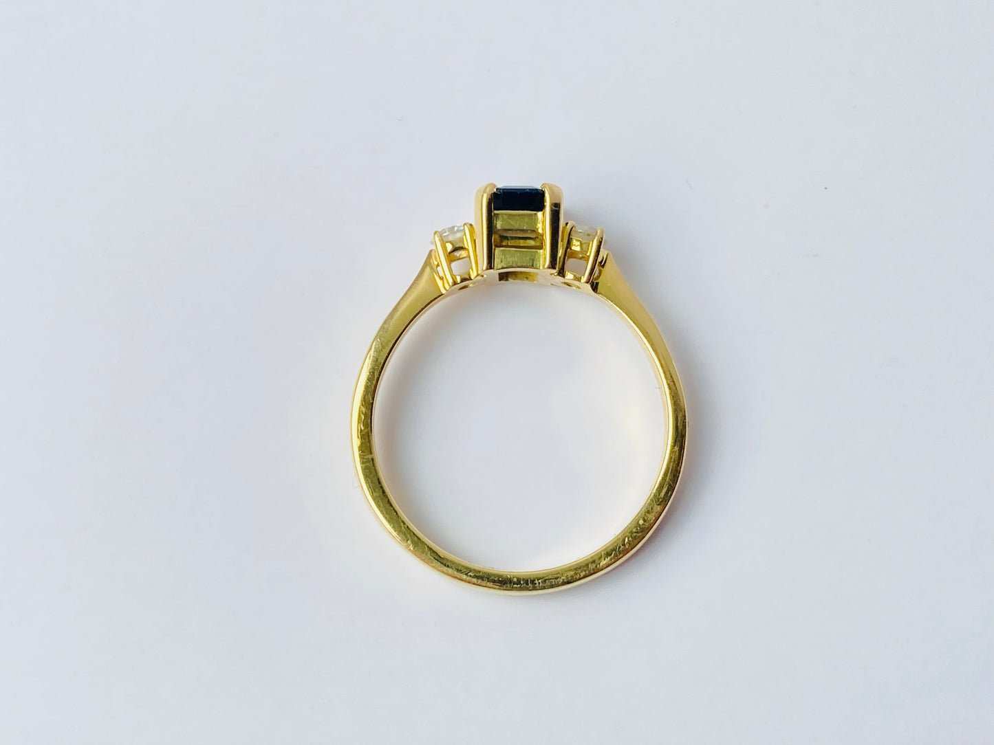 18ct Gold Sapphire & Diamond Ring