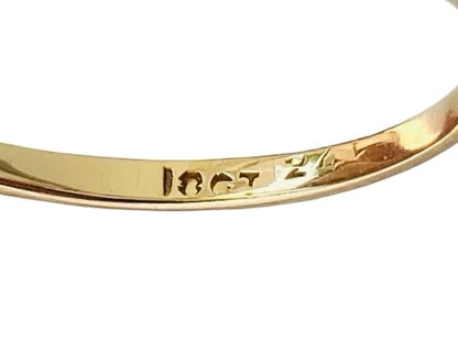 Vintage 8ct Gold Two-Stone Toi Et Moi Diamond Ring