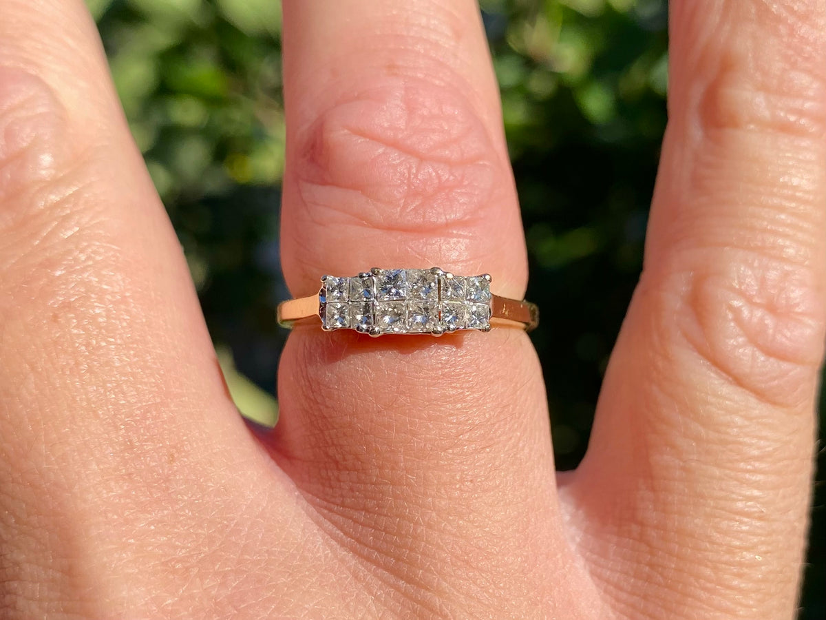 18ct Gold Diamond Ring