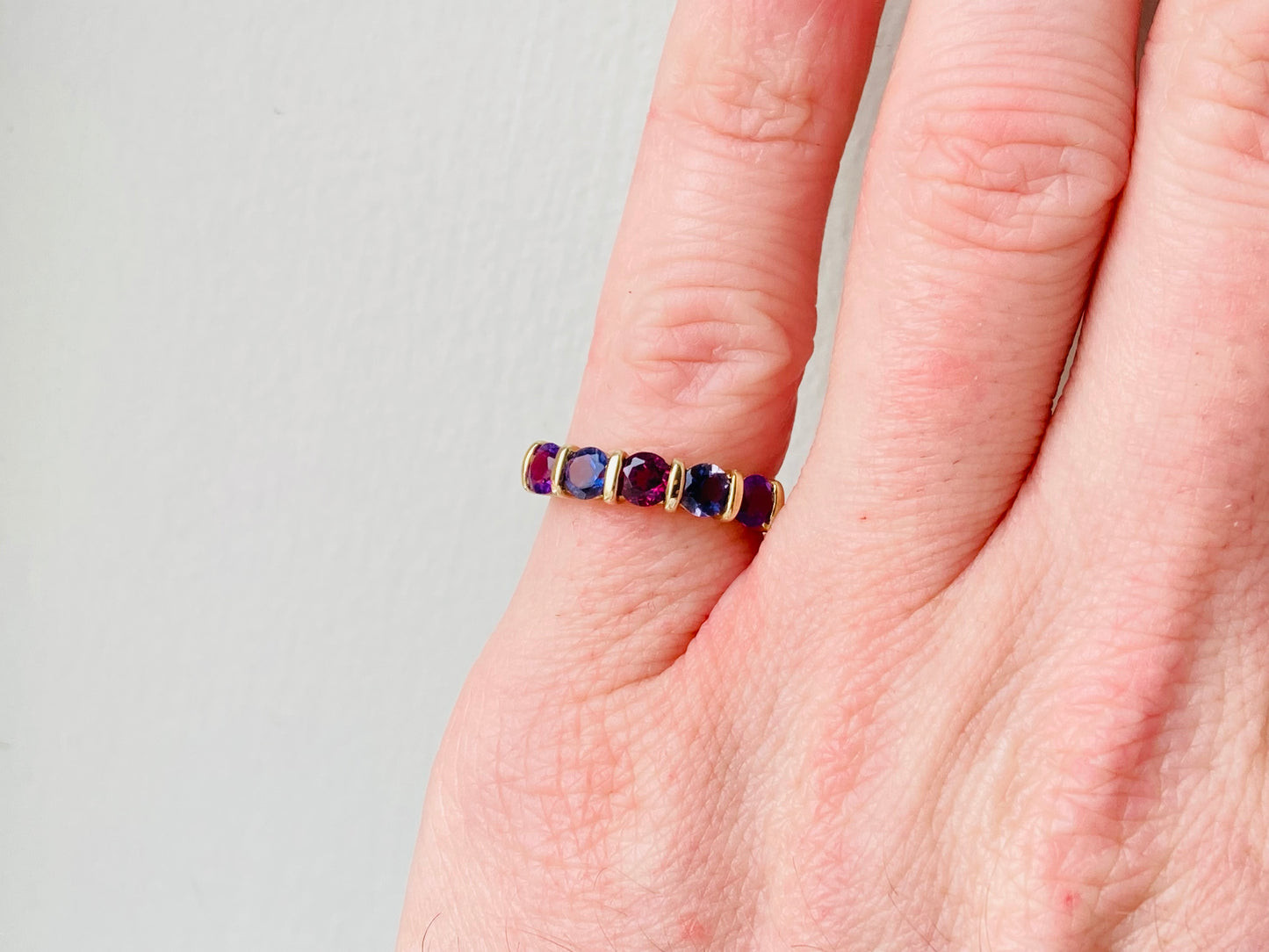 9ct Gold Amethyst Ring