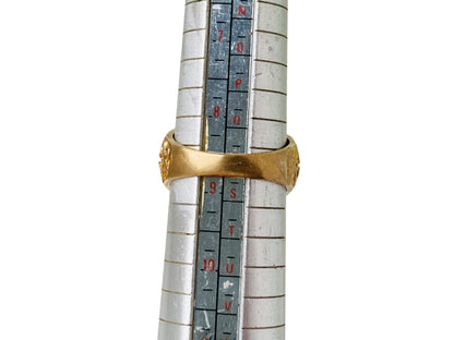 Vintage 9ct Gold Garnet Ring