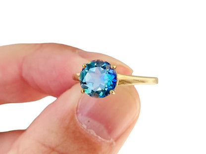9ct Gold Topaz Ring