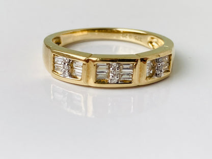 9ct Gold Diamond Ring