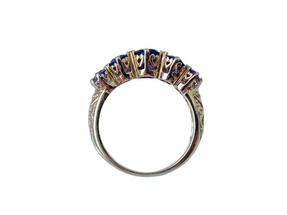 9ct Gold Amethyst Ring