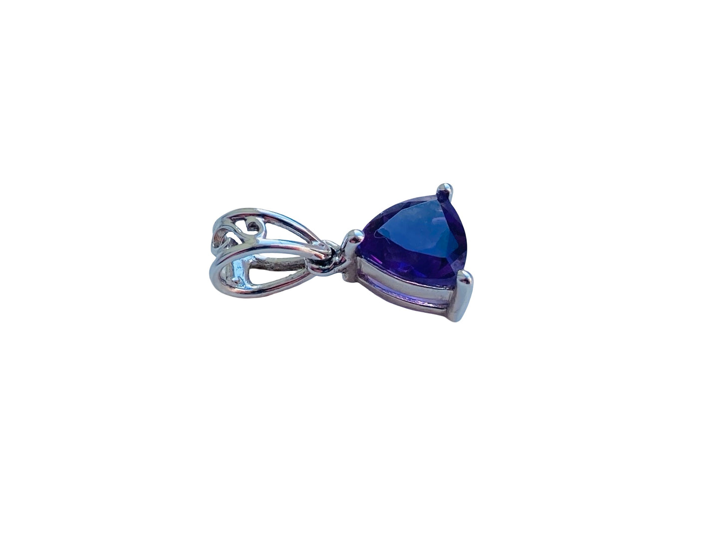 9ct Gold Amethyst Pendant