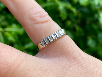 9ct Gold Diamond Ring