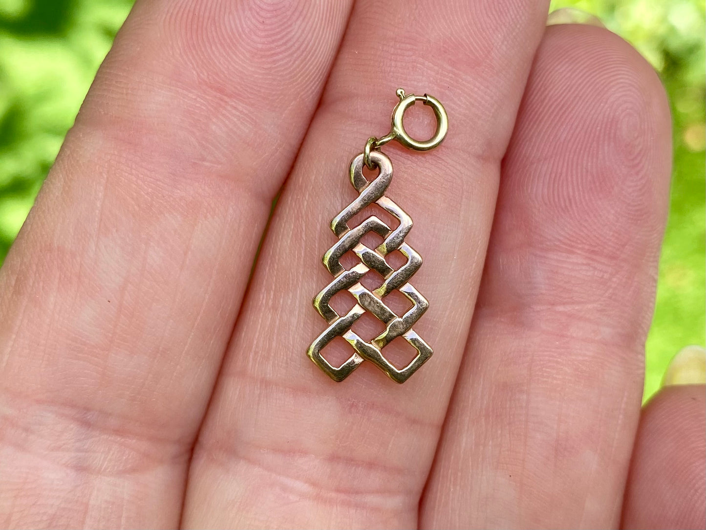 9ct Gold Clogau Knot Pendant