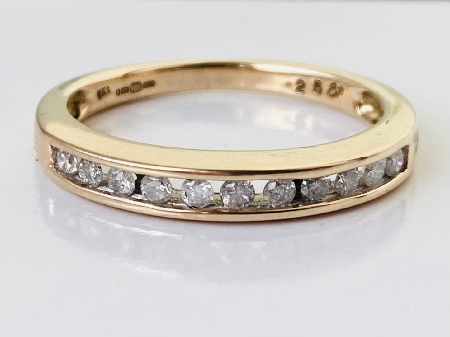 9ct Gold Diamond Ring