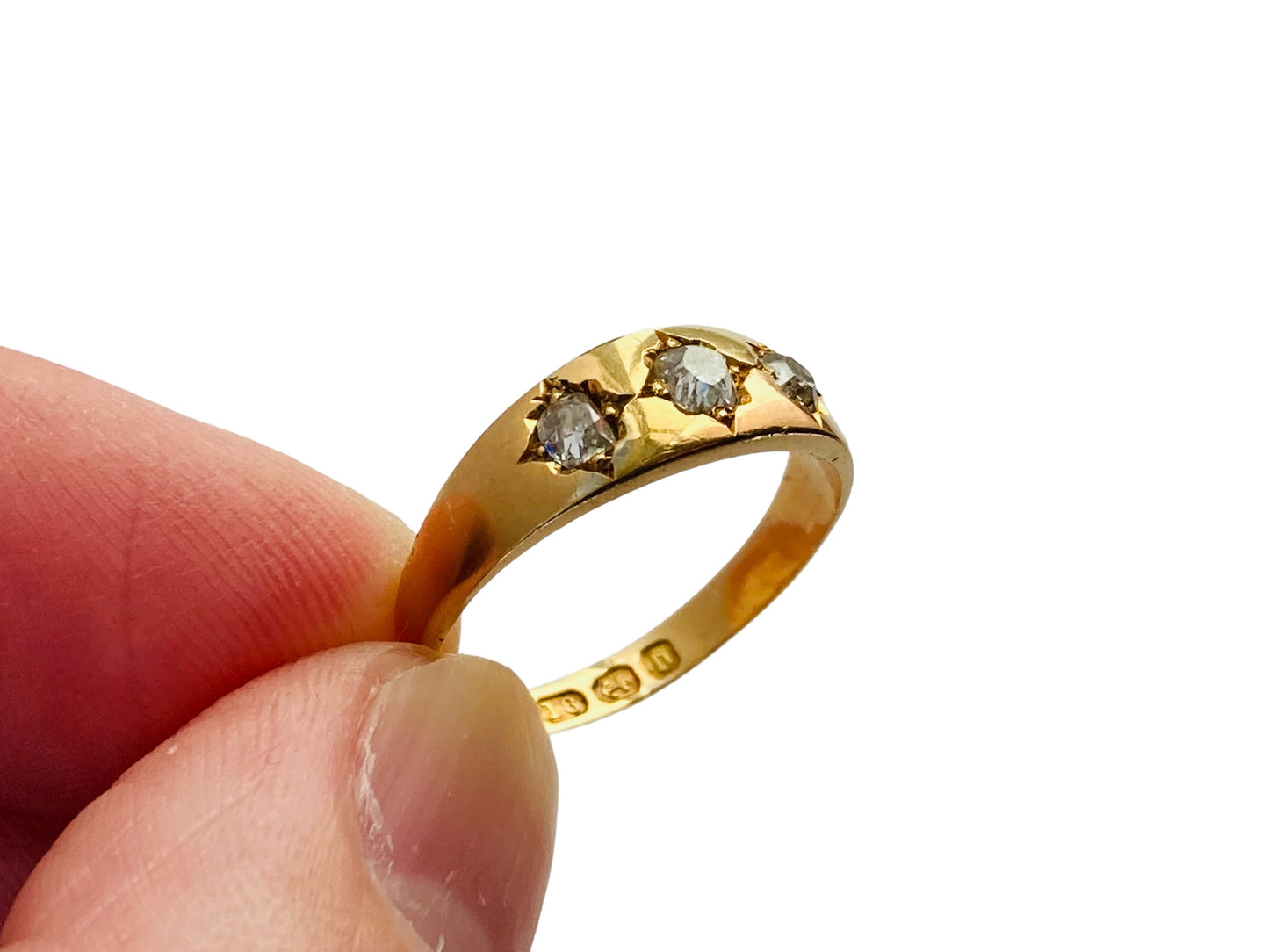 Antique 18ct Gold Diamond Ring