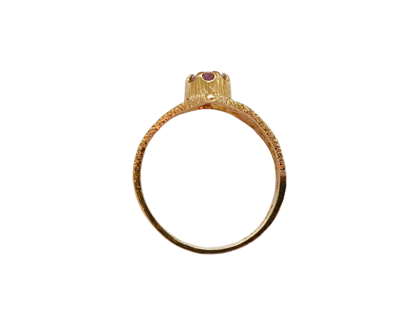 Vintage 9ct Gold Amethyst Ring