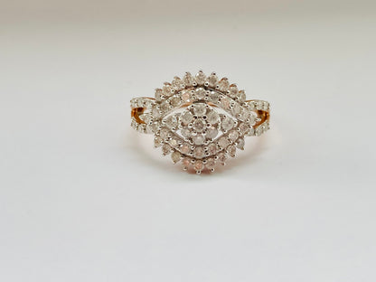 9ct Gold Diamond Ring