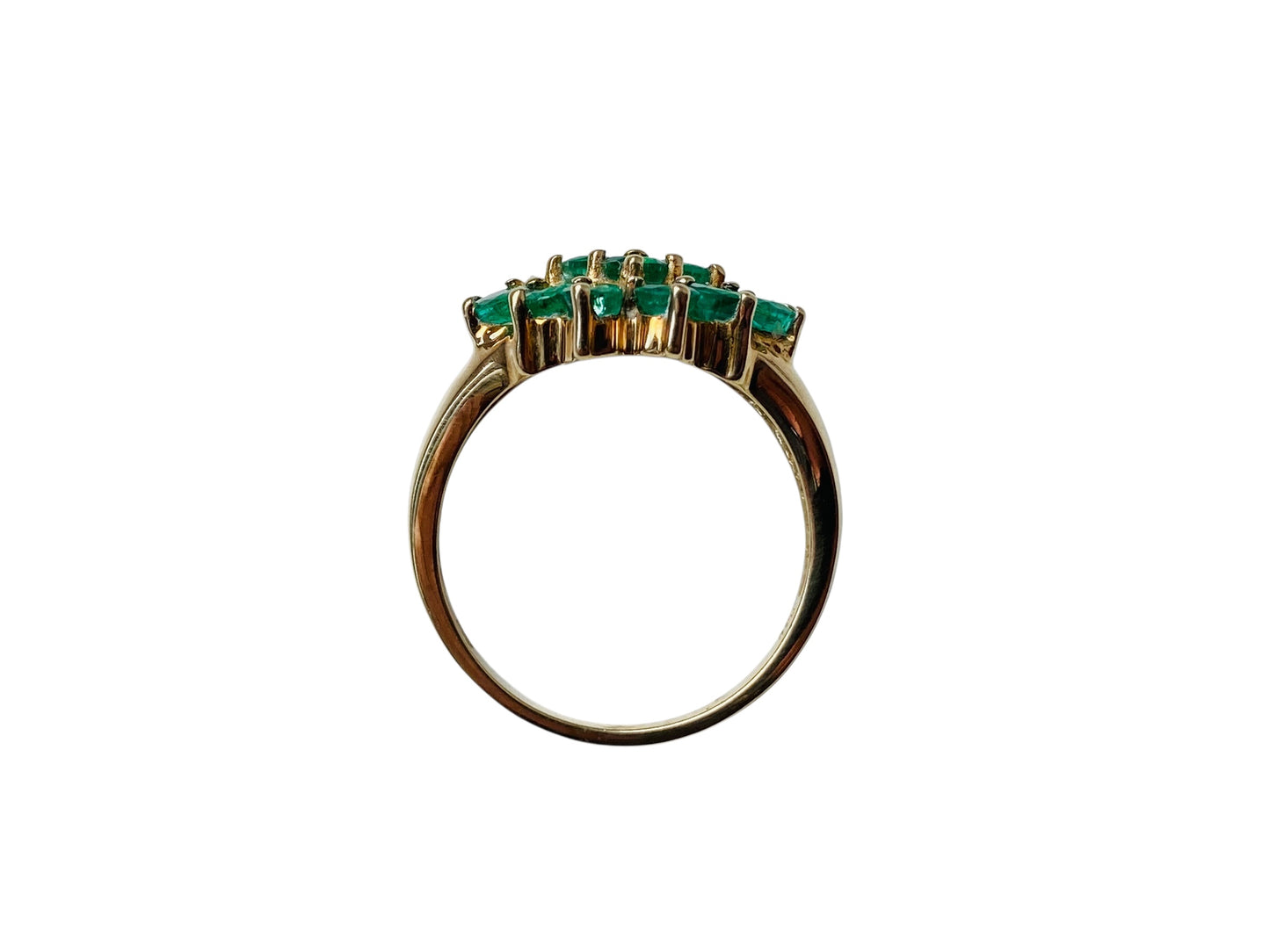 9ct Gold Emerald Ring