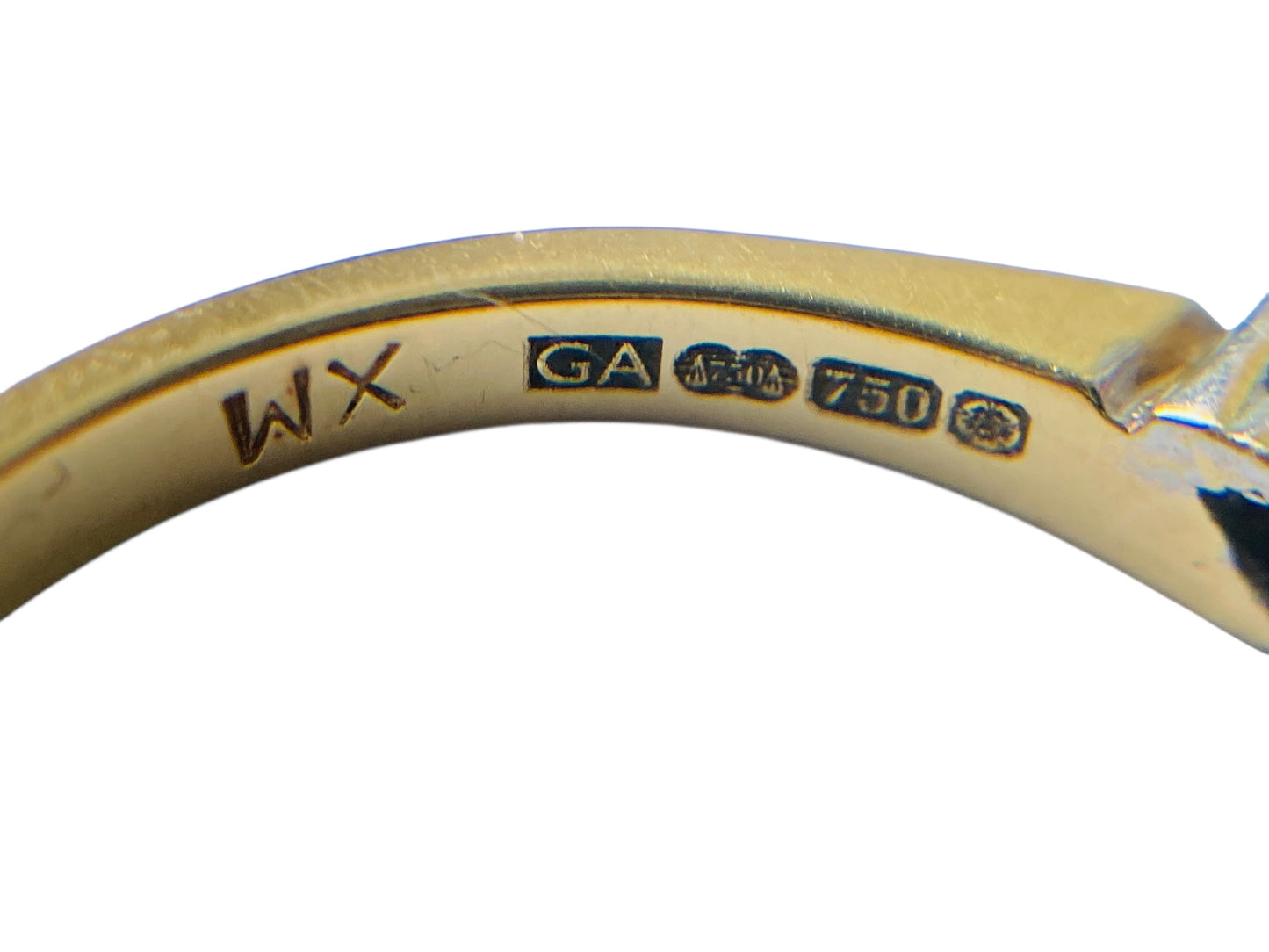 18ct Gold Ruby & Diamond Ring