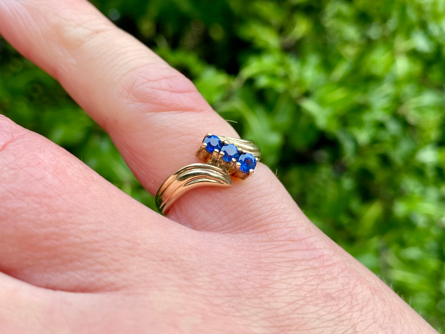 9ct Gold Sapphire Ring