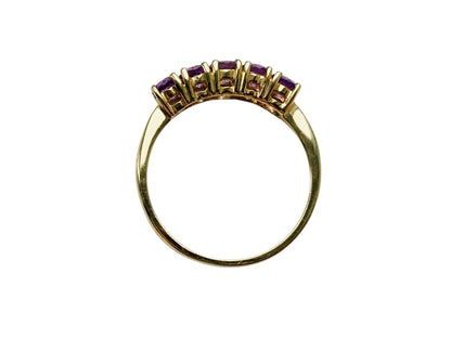 9ct Gold Amethyst Ring