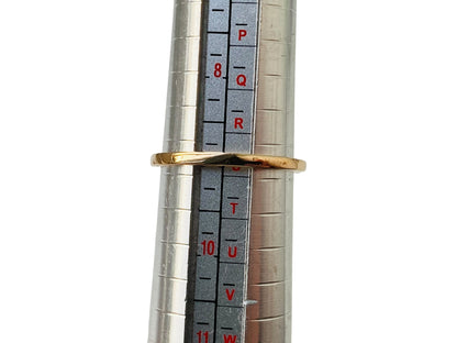 9ct Gold Emerald & Zircon Ring