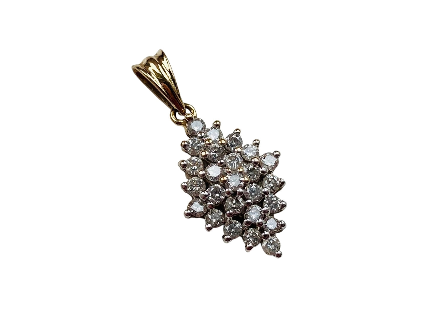 9ct Gold Diamond Pendant
