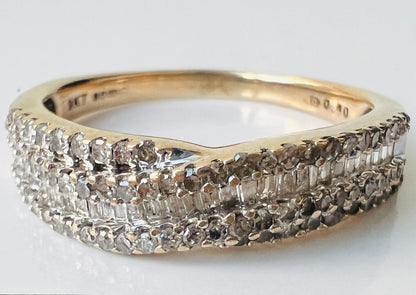 9ct Gold 0.50ct Diamond Ring