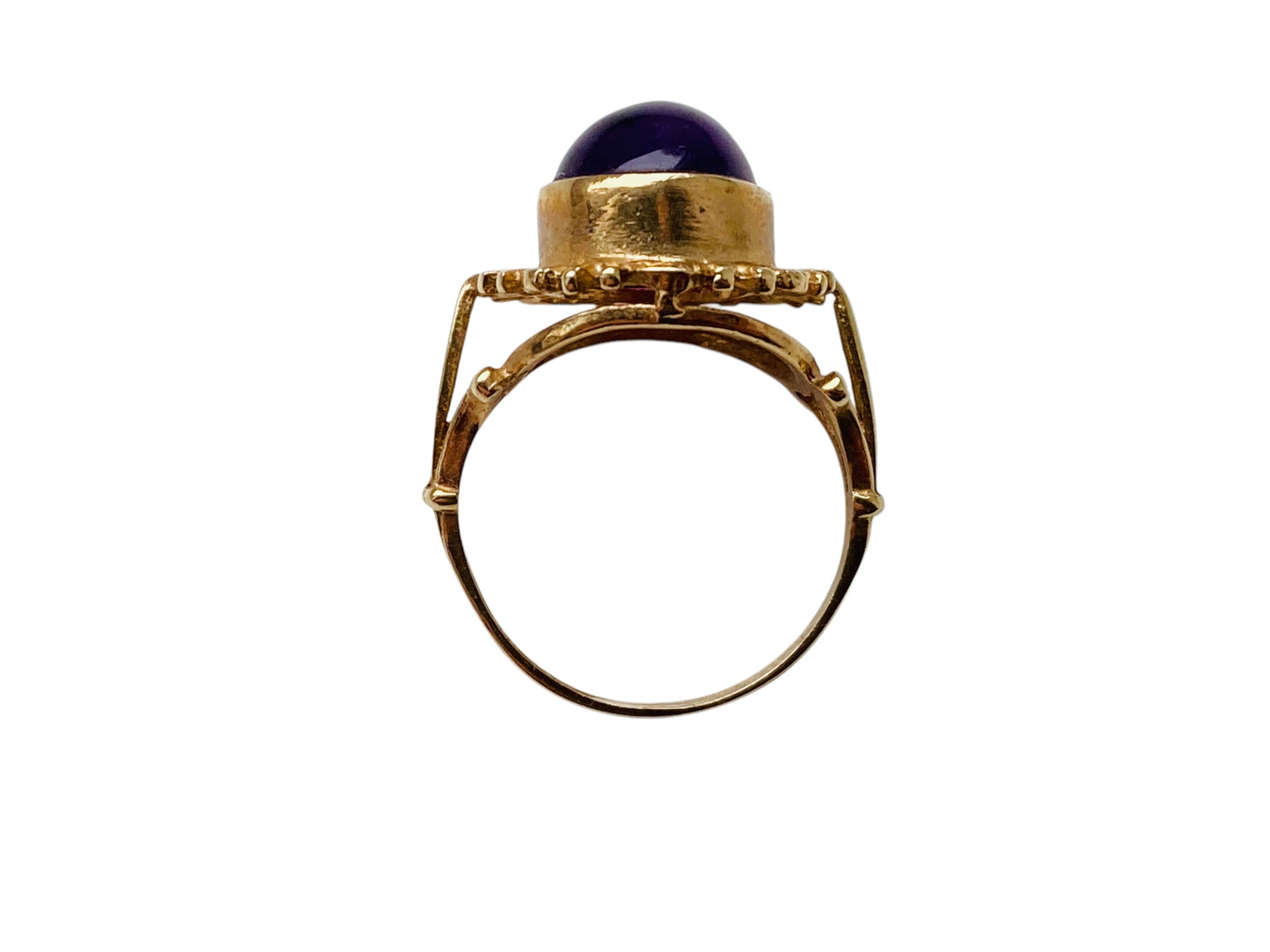 Vintage 9ct Gold Amethyst Ring