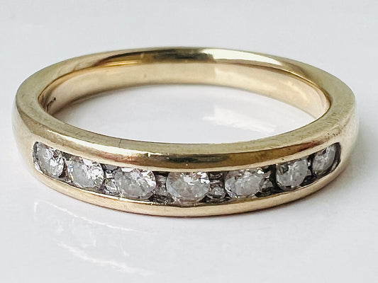 9ct Gold Diamond Ring