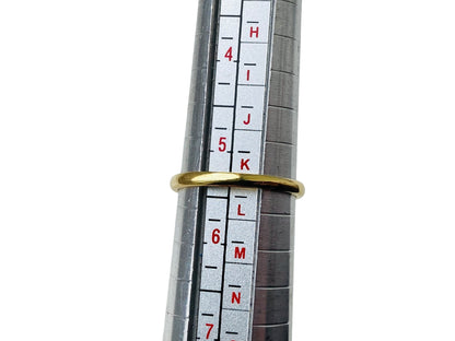 Vintage 18ct Gold Topaz & Diamond Ring