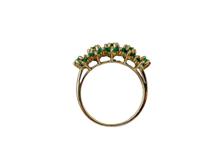 9ct Gold Emerald Ring