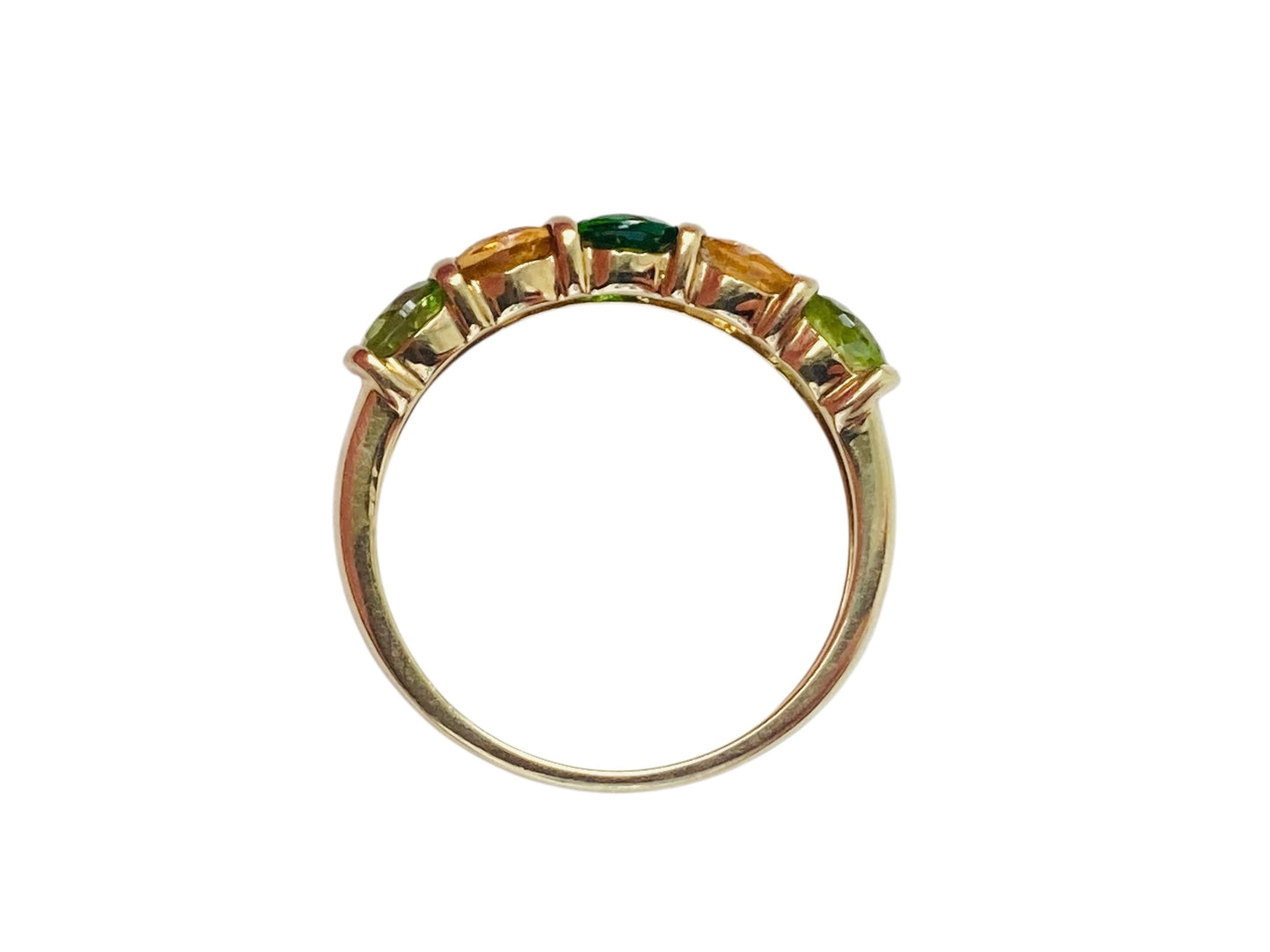 9ct Gold Multi-Gemstone Ring