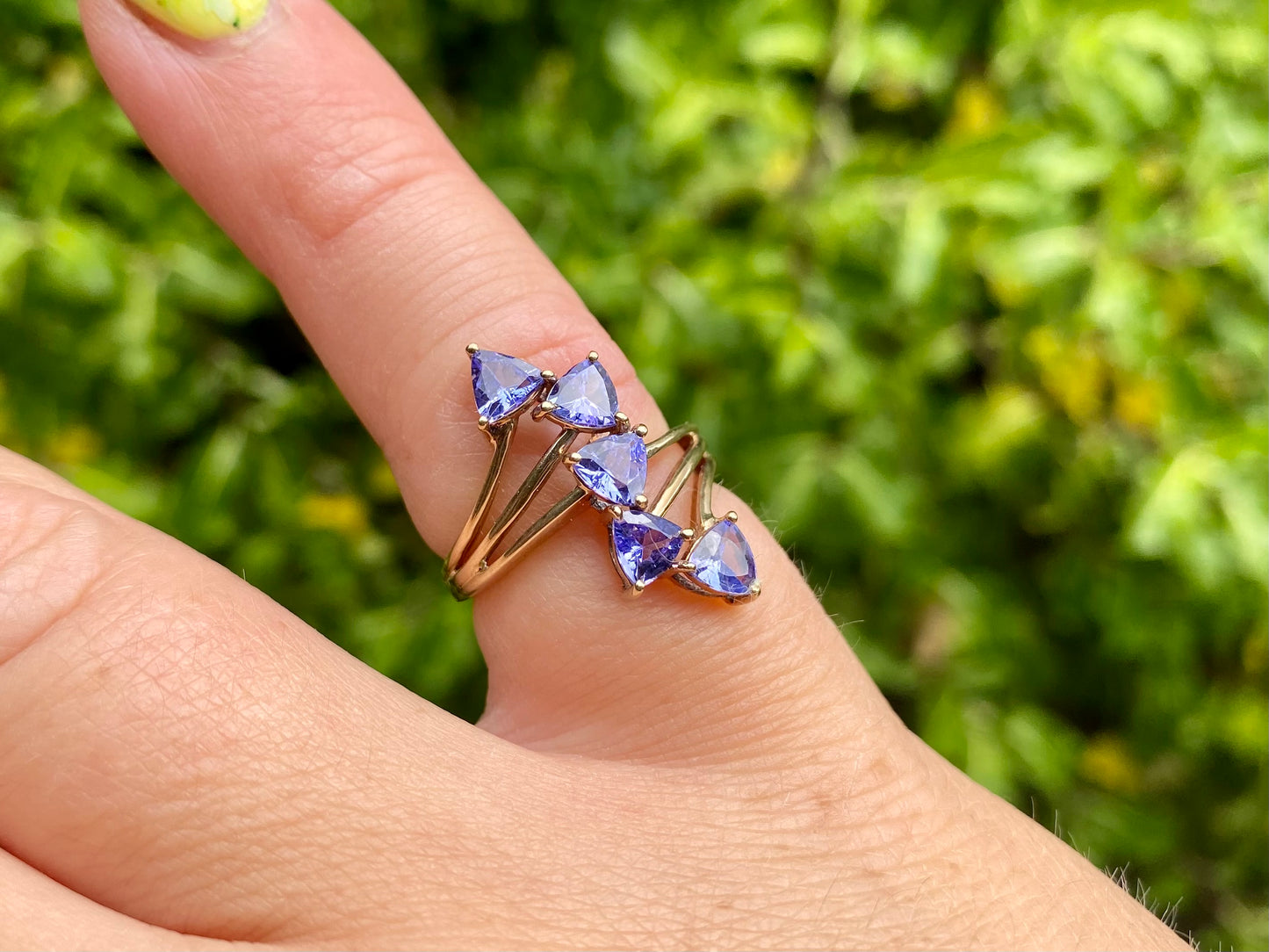 9ct Gold Tanzanite Ring