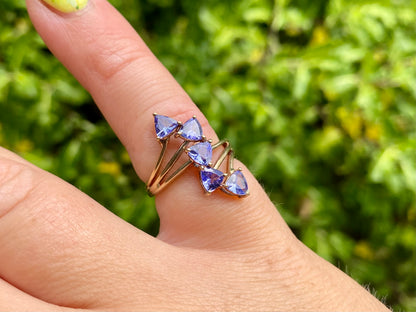 9ct Gold Tanzanite Ring