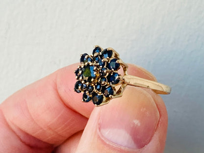 9ct Gold Sapphire Ring