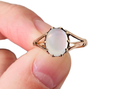 Antique 9ct Gold Moonstone Ring