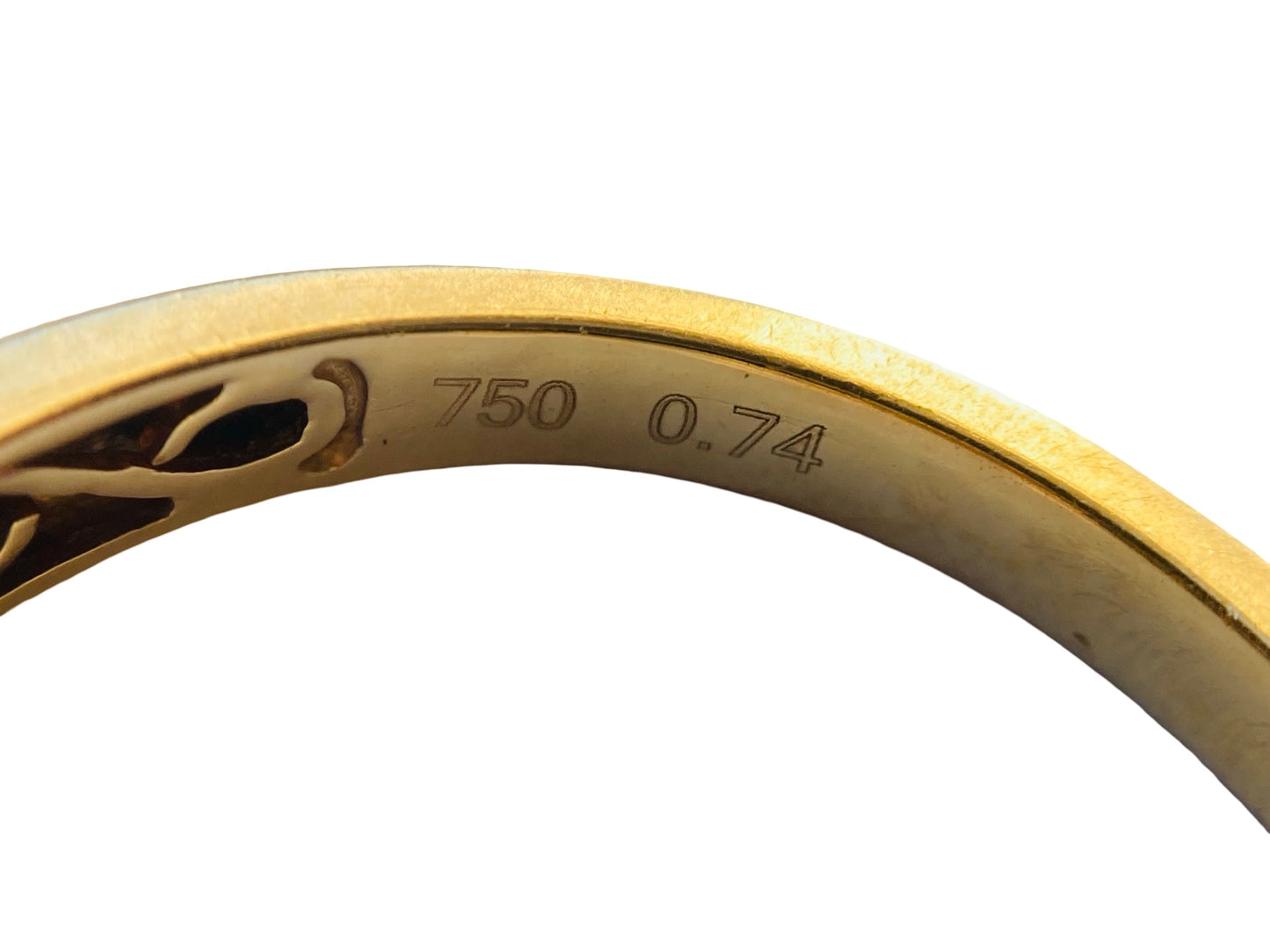 18ct Gold 0.74ct Diamond Ring
