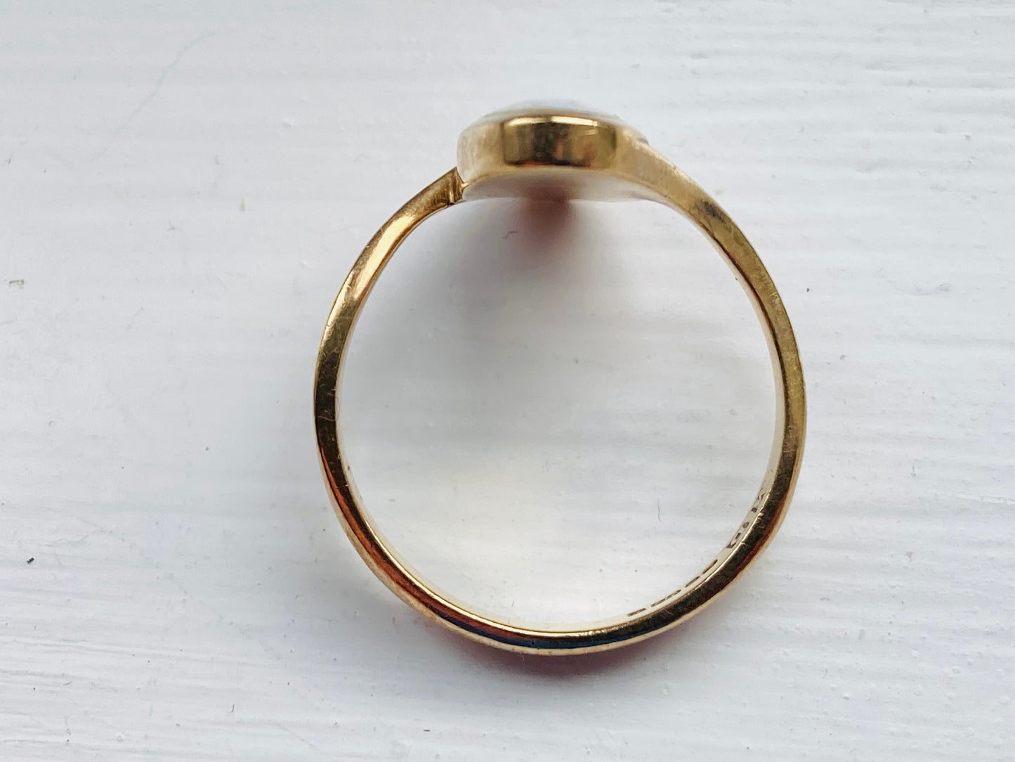 Vintage 9ct Gold Opal Ring