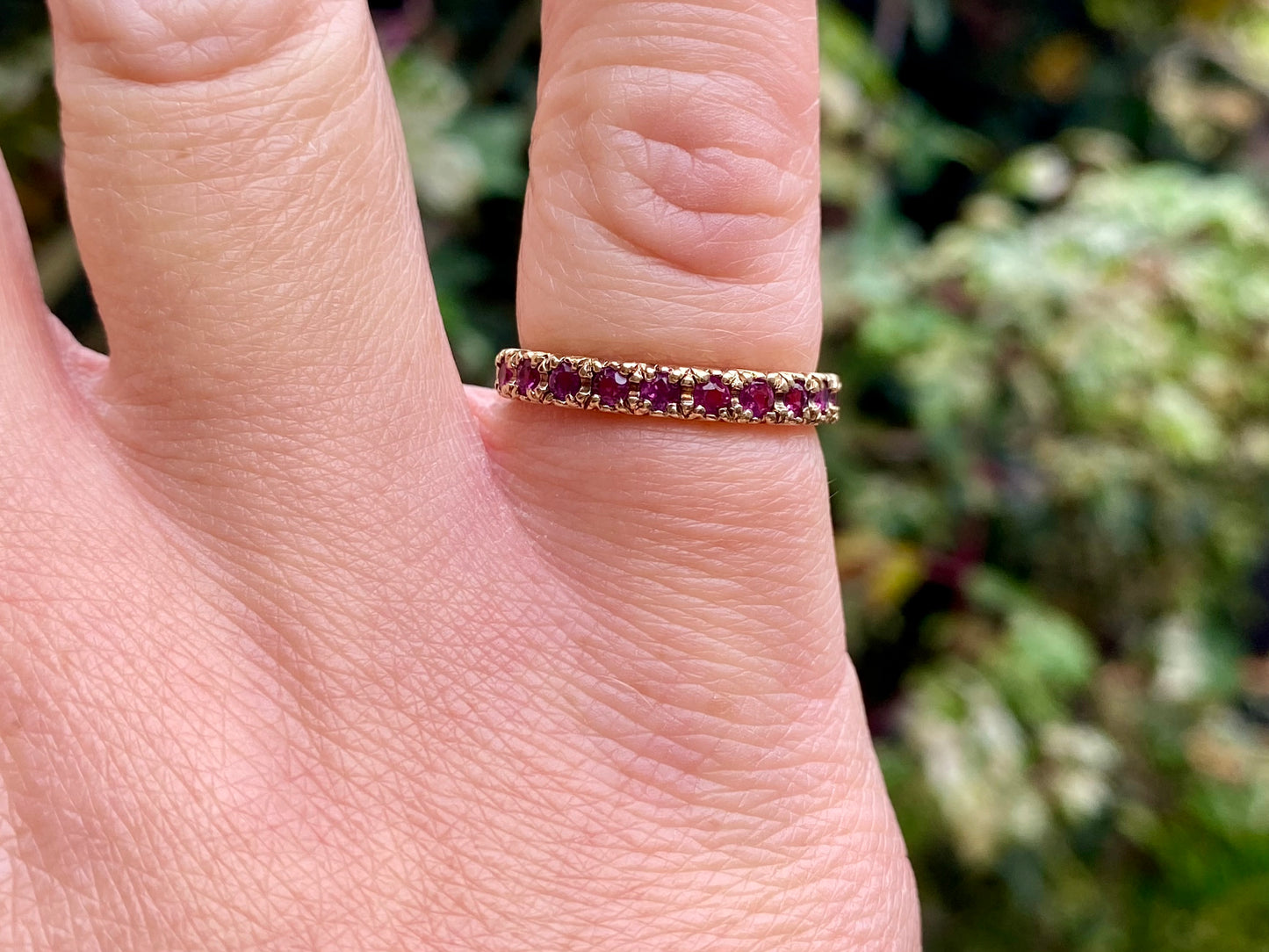 9ct Gold Ruby Ring