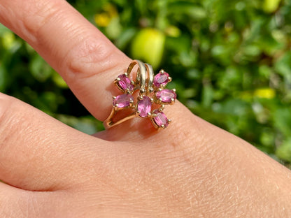 9ct Gold Pink Tourmaline Ring