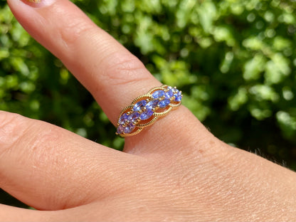 9ct Gold Tanzanite Ring