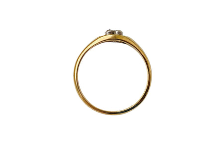 Antique 18ct Gold Diamond Ring