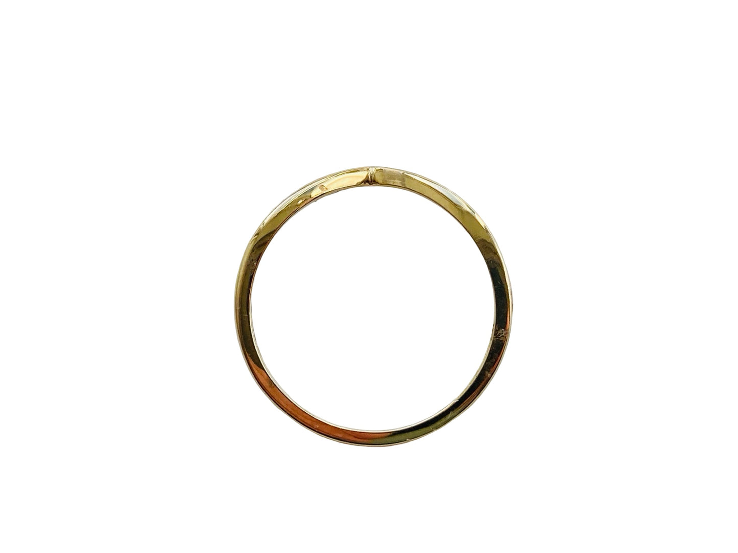 9ct Gold Diamond Wishbone Ring