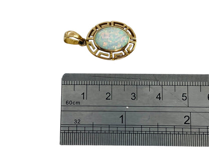 9ct Gold Opal Pendant