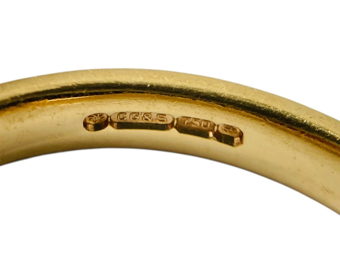 18ct Gold Five-Stone Diamond Band Ring