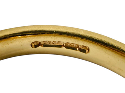 18ct Gold Five-Stone Diamond Band Ring